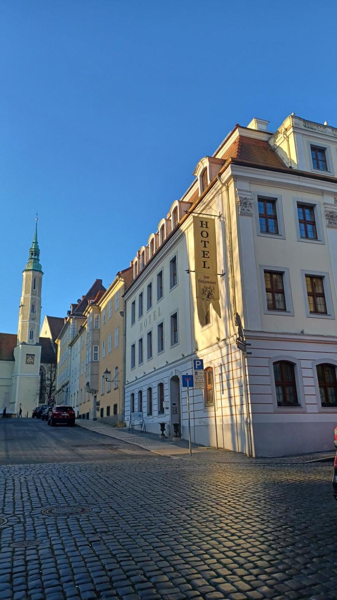 Hotel Zum Kloetzelmoench Görlitz Dış mekan fotoğraf